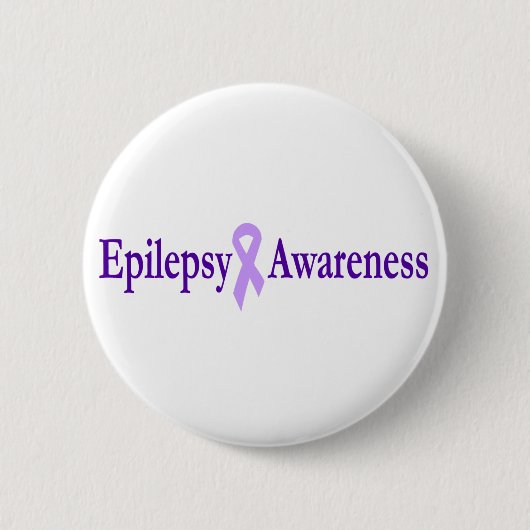 Epilepsiebewusstsein Button (Vorderseite)