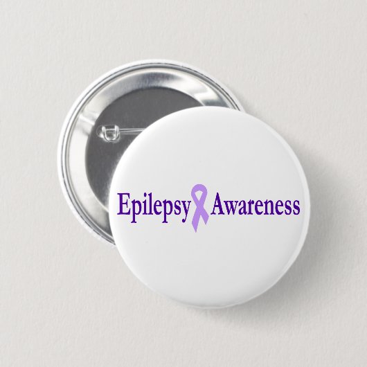 Epilepsiebewusstsein Button (Vorne & Hinten)