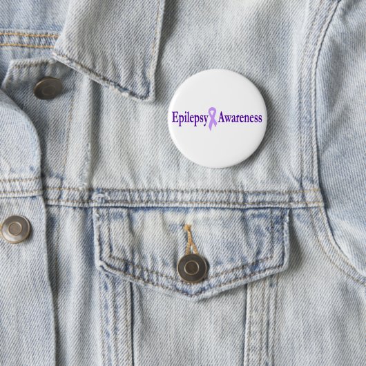Epilepsiebewusstsein Button (Beispiel)