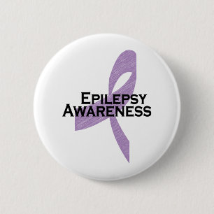 Epilepsiebewusstseinsband Button