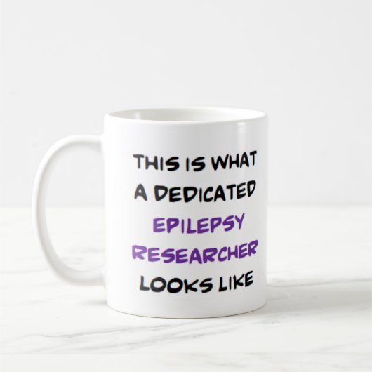 Epilepsieforscherin, engagiert kaffeetasse (Links)