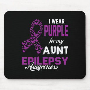 Epilepsienbewusstsein, das ich für meine Tantfamil Mousepad