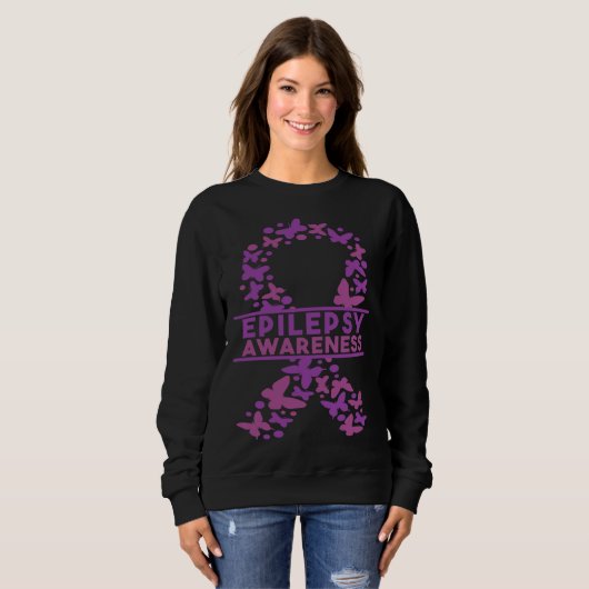 Epilepsy Awareness  2 Sweatshirt (Vorne ganz)
