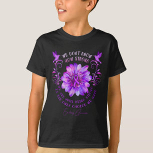 EPILEPSY AWARENESS Blume Wir wissen nicht, wie sta T-Shirt