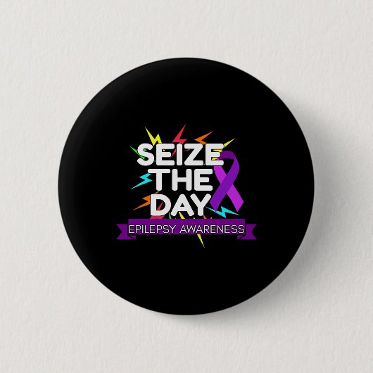 Epilepsy Awareness  Button (Vorderseite)
