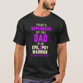 Epilepsy Awareness Dad Hero Epileptic Warrior Surv T-Shirt (Vorderseite)