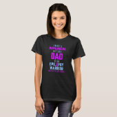 Epilepsy Awareness Dad Hero Epileptic Warrior Surv T-Shirt (Vorne ganz)