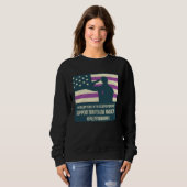 Epilepsy Awareness Day Support Fellow Americans Sweatshirt (Vorne ganz)