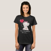 Epilepsy Awareness Elephant  T-Shirt (Vorne ganz)