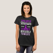 Epilepsy Awareness Epileptic Warrior Survivor 11 T-Shirt (Vorne ganz)
