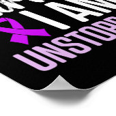 Epilepsy Awareness Epileptic Warrior Survivor 23  Poster (Ecke)