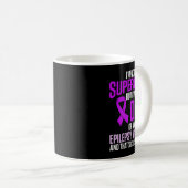 Epilepsy Awareness Epileptic Warrior Survivor 24  Kaffeetasse (VorderseiteRechts)