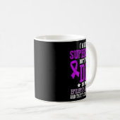 Epilepsy Awareness Epileptic Warrior Survivor 6  Kaffeetasse (VorderseiteRechts)