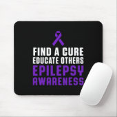 Epilepsy Awareness Fun Healthy Epileptic Warrior S Mousepad (Mit Mouse)