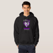 Epilepsy Awareness I Wear purple For My Nephew Hoodie (Vorne ganz)