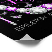 Epilepsy Awareness In November We Wear Purple Butt Poster (Ecke)