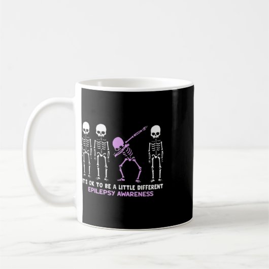 Epilepsy Awareness It's Ok To Be A Little Differen Kaffeetasse (Links)