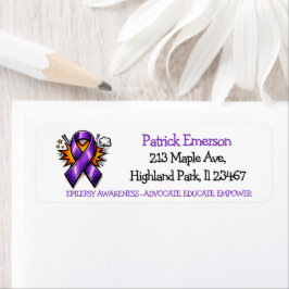 Epilepsy Awareness | Purple Awareness Ribbon