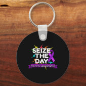 Epilepsy Awareness  Schlüsselanhänger (Vorderseite)