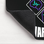 Epilepsy Awareness Specialize Epileptic Warrior Su Mousepad (Ecke)