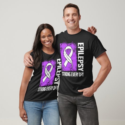 Epilepsy Awareness Strong Every Day T-Shirt (Unisex)