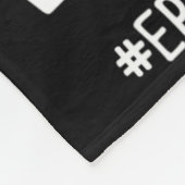 Epilepsy Awareness Write It Epileptic Warrior Surv Fleecedecke (Ecke)