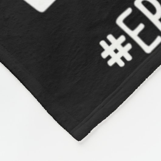 Epilepsy Awareness Write It Epileptic Warrior Surv Fleecedecke (Ecke)