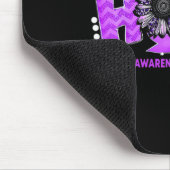 Epilepsy Awarenesshope Ribbon Sunflower  Mousepad (Ecke)