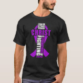 Epilepsy Christian I Can Do All Things Through Chr T-Shirt (Vorderseite)