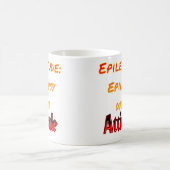 Epileptude mit der Haltungs-Klassiker-Tasse Kaffeetasse (Mittel)