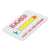 Epinephrine Erinnerung Magnet für Allergien (Linke Seite)