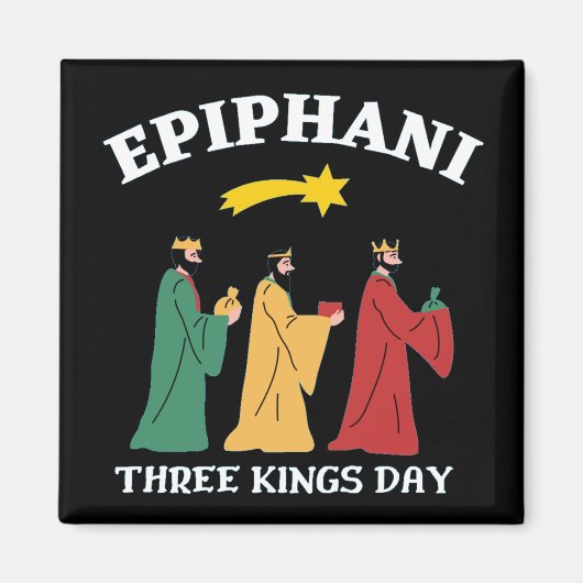 Epiphani Three Kings Day Magnet (Vorne)