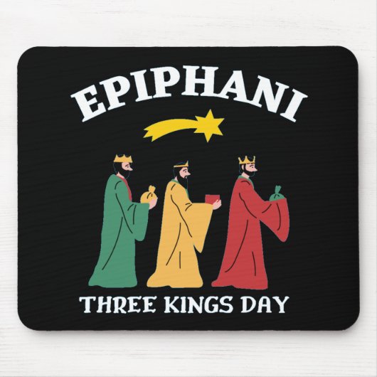 Epiphani Three Kings Day Mousepad (Vorne)