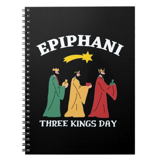 Epiphani Three Kings Day Notizblock (Vorderseite)