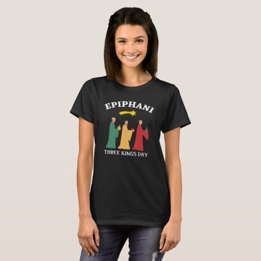 Epiphani Three Kings Day T-Shirt (Vorne ganz)