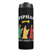 Epiphani Three Kings Day Thermosbecher (Vorderseite)