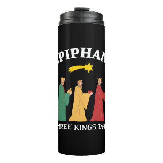 Epiphani Three Kings Day Thermosbecher (Vorderseite)