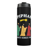 Epiphani Three Kings Day Thermosbecher (Vorderseite)