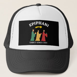 Epiphani Three Kings Day Truckerkappe