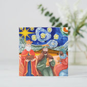 Epiphany Feiertagskarte (Stehend Vorderseite)