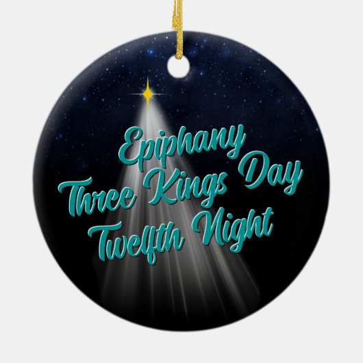 Epiphany Keramik Ornament (Hinten)