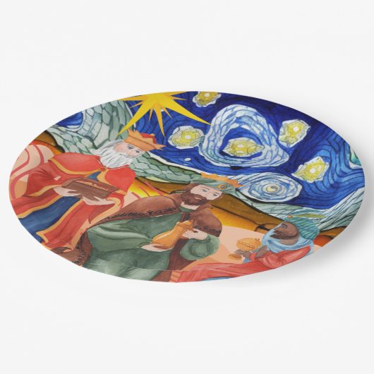 Epiphany Pappteller (Schrägansicht)