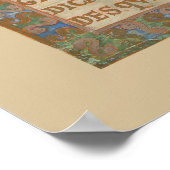 Epiphany Three Kings Christmas Mittelalterliches M Poster (Ecke)