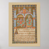 Epiphany Three Kings Christmas Mittelalterliches M Poster (Vorne)