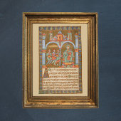 Epiphany Three Kings Christmas Mittelalterliches M Poster