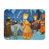 Epiphany Three Kings from East von Zdenek Guth Magnet (Horizontal)