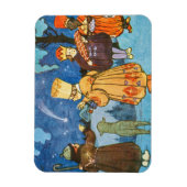 Epiphany Three Kings from East von Zdenek Guth Magnet (Vertikal)