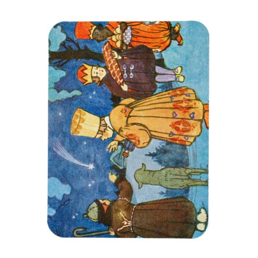 Epiphany Three Kings from East von Zdenek Guth Magnet (Vertikal)