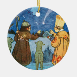 Epiphany Three Kings from the East by Zdenek Guth Keramik Ornament
