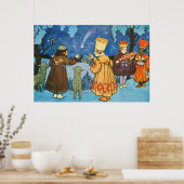 Epiphany Three Kings from the East by Zdenek Guth  Poster (Küche)